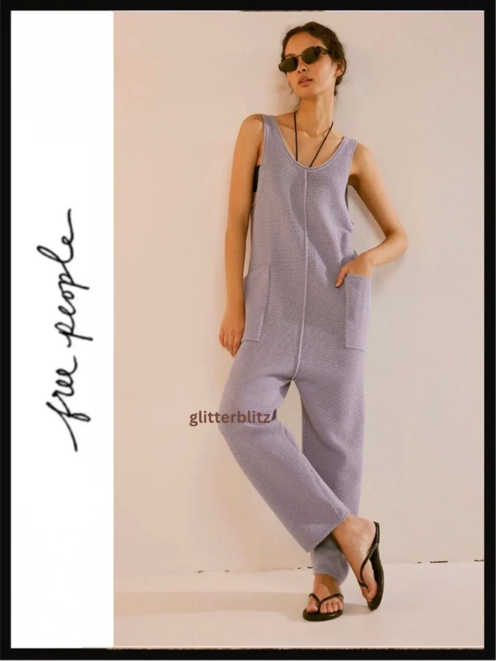 Free People Hailee Sweater Jumper Onesie in Aleutian - Factory Sealed - Small
